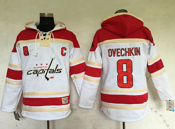 Alex Ovechkin Washington Capitals white jersey