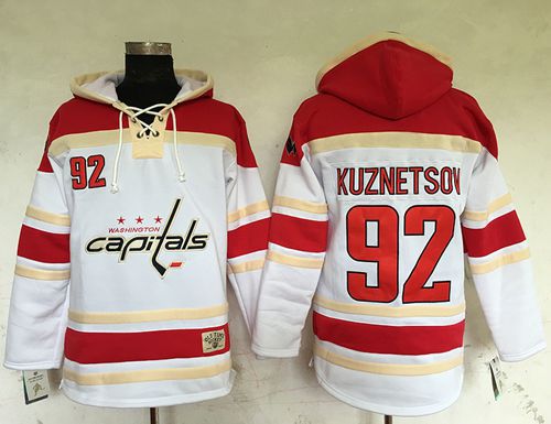 Evgeny Kuznetsov Washington Capitals white jersey