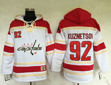 Evgeny Kuznetsov Washington Capitals white jersey