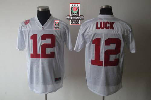 Andrew Luck Stanford Cardinal white jersey