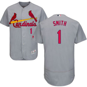 Ozzie Smith St. Louis Cardinals grey Authentic jersey