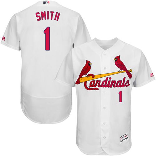 Ozzie Smith St. Louis Cardinals white Authentic jersey