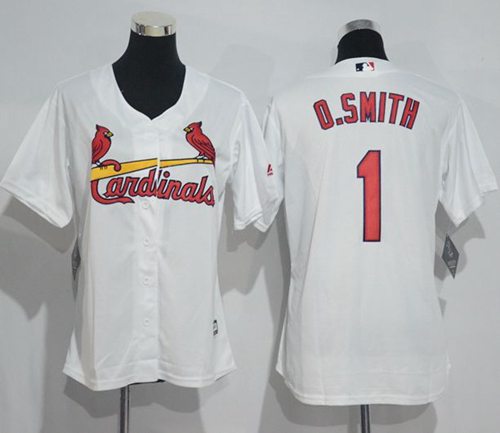 Ozzie Smith St. Louis Cardinals white Home jersey