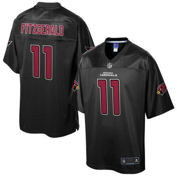 Larry Fitzgerald Arizona Cardinals black Pro Line jersey