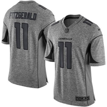 Larry Fitzgerald Arizona Cardinals gray jersey