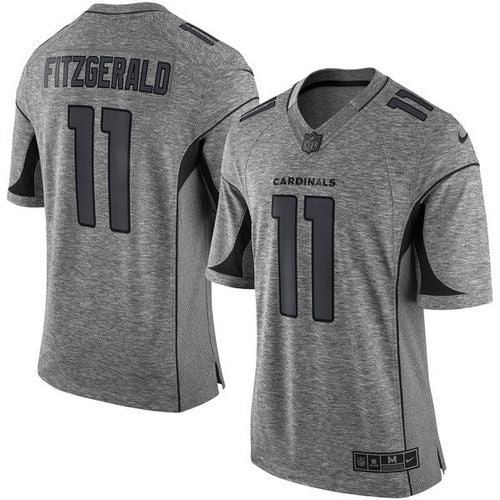 Larry Fitzgerald Arizona Cardinals gray jersey