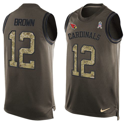 John Brown Arizona Cardinals green Salute To Service jersey