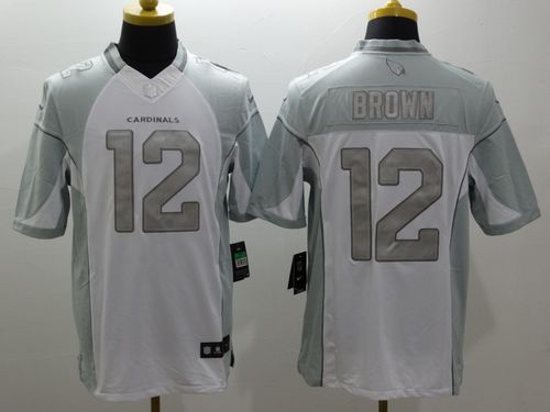 John Brown Arizona Cardinals white Platinum jersey