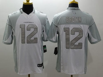 John Brown Arizona Cardinals white Platinum jersey