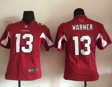 Kurt Warner Arizona Cardinals red Elite jersey