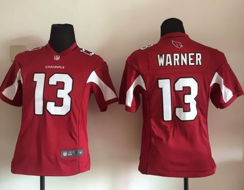 Kurt Warner Arizona Cardinals red Elite jersey