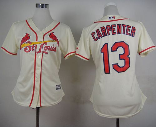 Matt Carpenter St. Louis Cardinals cream Alternate jersey