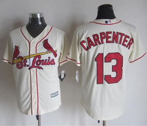 Matt Carpenter St. Louis Cardinals cream jersey