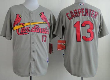 Matt Carpenter St. Louis Cardinals grey jersey