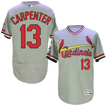 Matt Carpenter St. Louis Cardinals grey Authentic jersey
