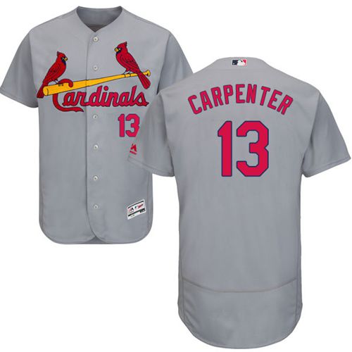 Matt Carpenter St. Louis Cardinals grey Authentic jersey