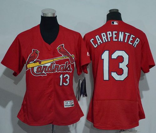 Matt Carpenter St. Louis Cardinals red Authentic jersey