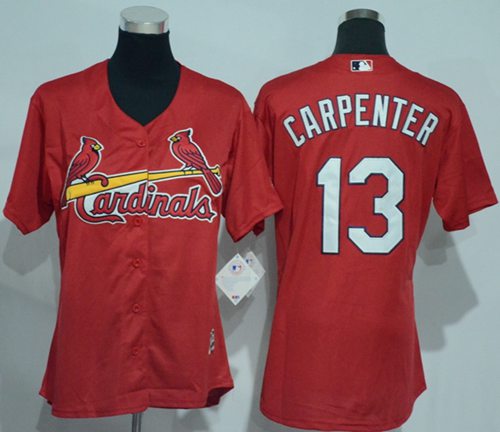 Matt Carpenter St. Louis Cardinals red Alternate jersey