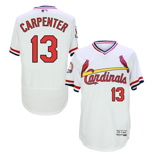Matt Carpenter St. Louis Cardinals white Authentic jersey