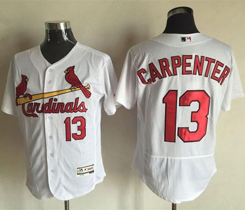 Matt Carpenter St. Louis Cardinals white Authentic jersey