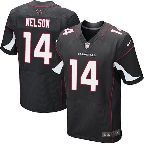 JJ Nelson Arizona Cardinals black Elite jersey