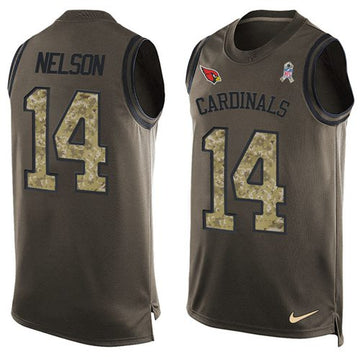 JJ Nelson Arizona Cardinals green Salute To Service jersey