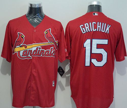 Randal Grichuk St. Louis Cardinals red jersey