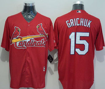 Randal Grichuk St. Louis Cardinals red jersey