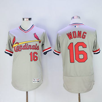 Kolten Wong St. Louis Cardinals grey Authentic jersey