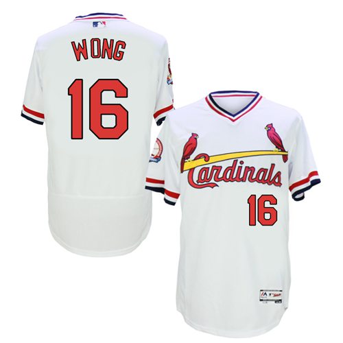 Kolten Wong St. Louis Cardinals white Authentic jersey