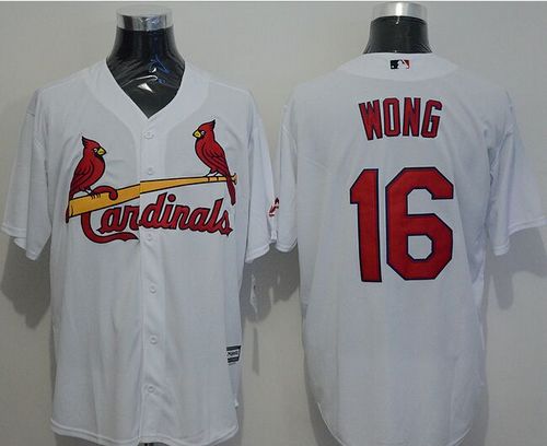 Kolten Wong St. Louis Cardinals white jersey