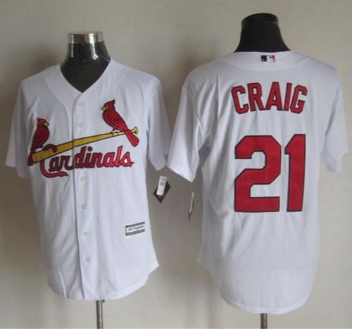 Allen Craig St. Louis Cardinals white jersey