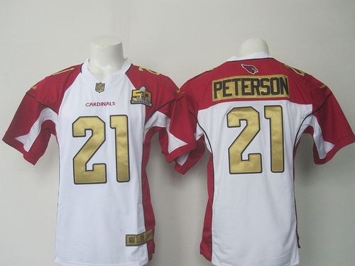 Patrick Peterson Arizona Cardinals white Elite jersey