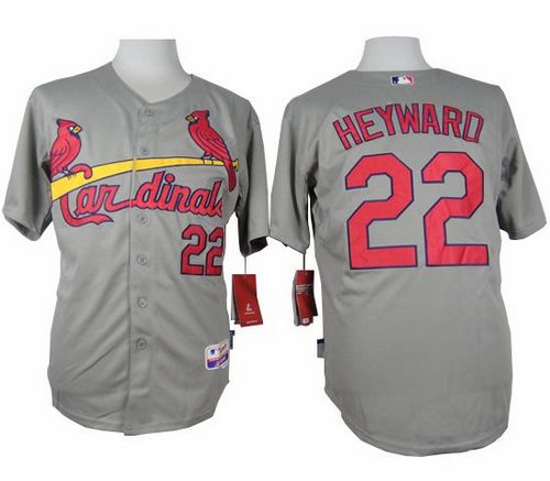 Jason Heyward St. Louis Cardinals grey jersey