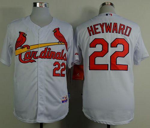 Jason Heyward St. Louis Cardinals white jersey