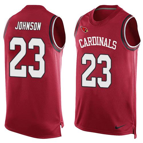 Chris Johnson Arizona Cardinals red jersey