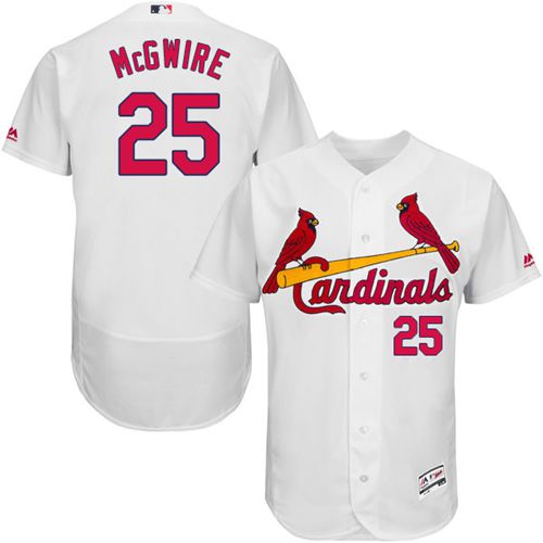 Mark McGwire St. Louis Cardinals white Authentic jersey