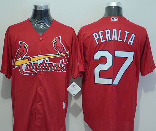 Jhonny Peralta St. Louis Cardinals red jersey