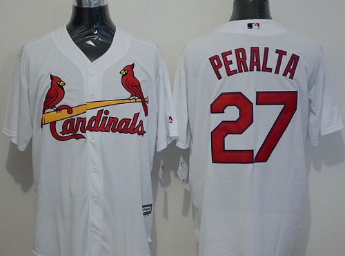 Jhonny Peralta St. Louis Cardinals white jersey