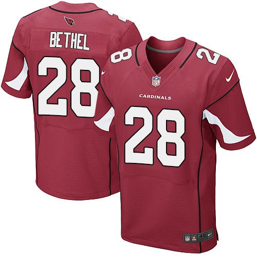 Justin Bethel Arizona Cardinals red Elite jersey