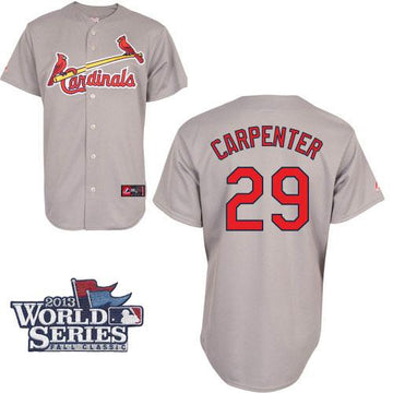 Chris Carpenter St. Louis Cardinals grey jersey
