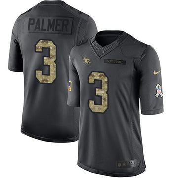 Carson Palmer Arizona Cardinals black Salute To Service jersey