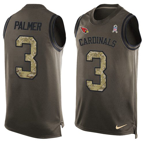 Carson Palmer Arizona Cardinals green Salute To Service jersey