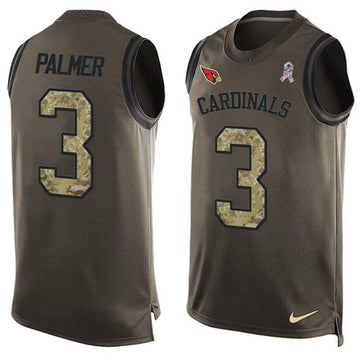 Carson Palmer Arizona Cardinals green Salute To Service jersey
