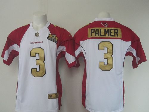 Carson Palmer Arizona Cardinals white Elite jersey