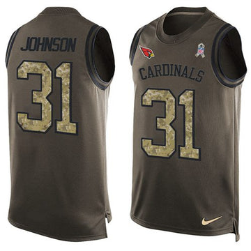 David Johnson Arizona Cardinals green Salute To Service jersey