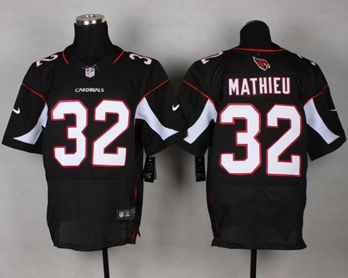 Tyrann Mathieu Arizona Cardinals black Elite jersey