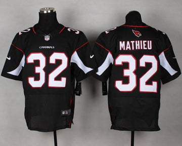 Tyrann Mathieu Arizona Cardinals black Elite jersey