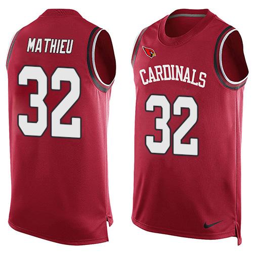 Tyrann Mathieu Arizona Cardinals red jersey