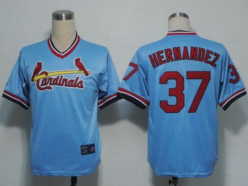 Keith Hernandez St. Louis Cardinals blue Throwback jersey